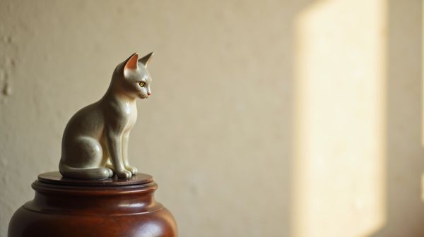 Choisir une urne funéraire pour chat : souvenir mémorable