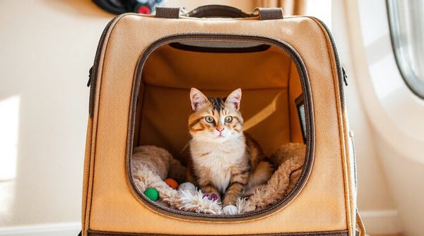 Sacs de transport pour chats : top choix pour vos voyages !