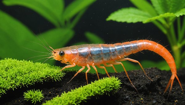 Expert en nourriture et soins pour crevettes d'eau douce